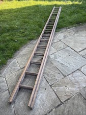 Wooden ladder approx x - 14, 2