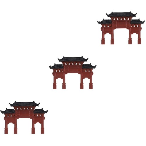 3pcs mini pagoda garden - pagoda,