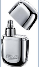 yoose Nose Hair Trimmer, Portable Alloy Nose Trimmer for Men Women, Rechargeable