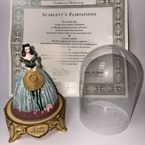 Franklin mint gone the wind - franklin,