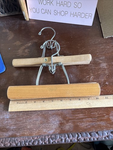 Vintage wooden clamp pant - vintage,