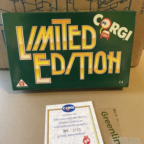 Limited edition corgi ford - limited,