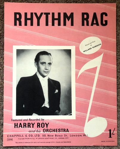 Rhythm rag harry roy uk - rhythm,