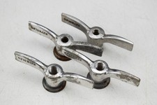 FULL SET, REYNOLDS ALLOY VINTAGE BICYCLE WHEEL AXLE WING NUTS, FRONT/ REAR (1)