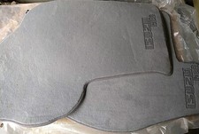Genuine Isuzu NPR Grey Front Floor Mats HBU8991 NPR Truck Model New Old Stock 