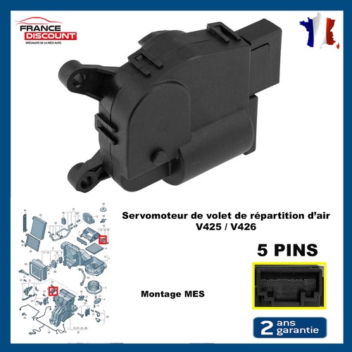 Partsline hvac air flap - air,