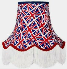 Union Jack Lampshades Ideal To Match Great Britain Cushions Curtains Drapes