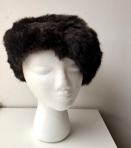 Vintage faux fur hat - faux, connor