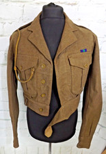Vintage British Army  1949 pattern Wool Battle Dress Uniform Jacket Size 13