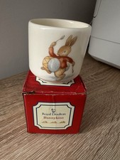 Royal Doulton Bunnykins Drummer Egg Cup with Box 