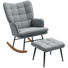 Homcom rocking chair - rocking,