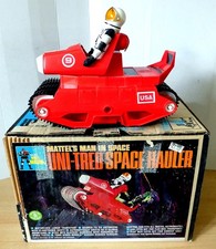 Mattel's Man In Space,Major Matt Mason Astronaut & Uni-Tred Space Hauler No.6346