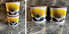 2 x Orla Kiely Yellow stem
