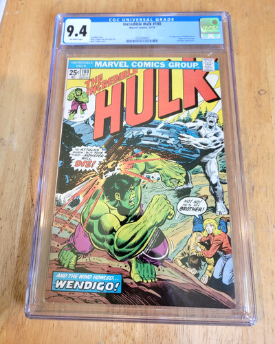 Incredible hulk 180 cgc - hulk, #180