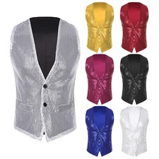 UK Men Women Sparkly Sequin