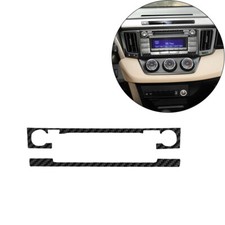 2PCS Carbon Fiber Interior CD
