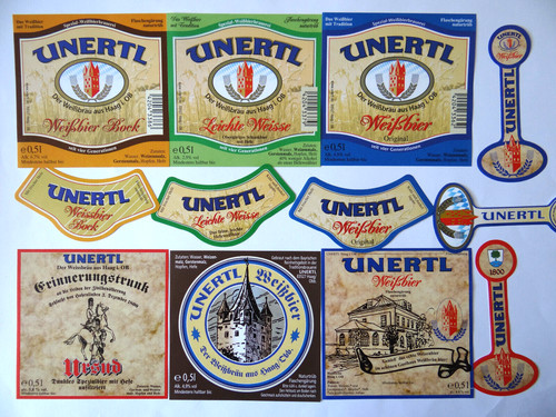 Different beer labels - beer,