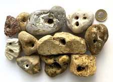 Hag Stones Group of 11 Pagan Wiccan Altar Items