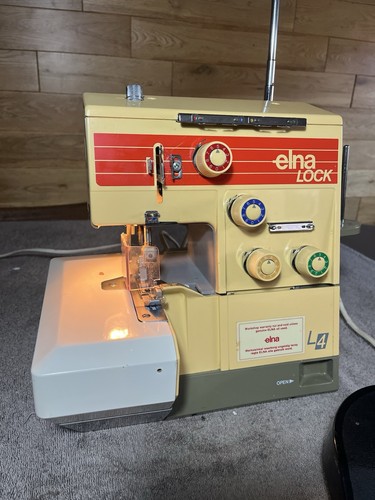 Vintage elna lock - vintage, l4