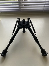 Foldable Adjustable Hunting Rifle Bipod 2 in 1 for Barrel Clamp & Picatinny Rail