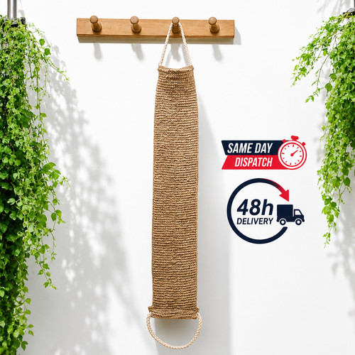 Natural hemp exfoliating back - hemp,
