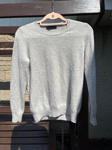 Pure cashmere grey jumper - cashmere,
