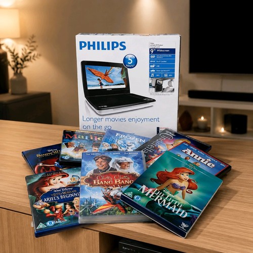 Philips portable widescreen - portable, 9"