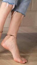 Magnetic pure copper anklet