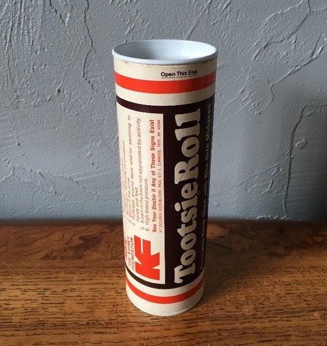 Vintage tootsie roll coin - tootsie, bank