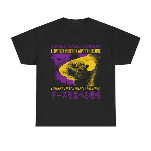 Cheese devouring machine - cheese, rat