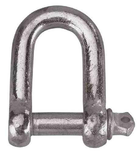 Galvanised dee shackles - galvanised,