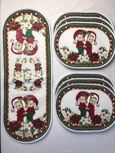 Christmas placemat set with - set,