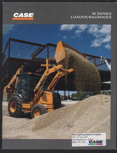 Case series backhoe loaders - m,