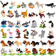 Mini Building Blocks 3D Animal Diamond Model Micro Bricks Enlightenment DIY Toy-