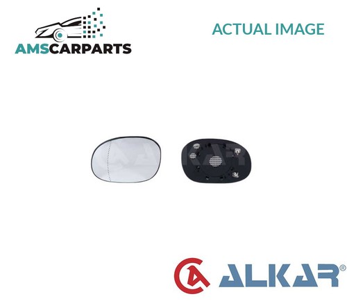 Rear view mirror glass - view, lhd