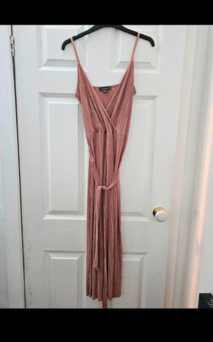 Primark pink pleated neck - primark,