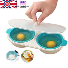 Egg Cooker Boiler Double Cup