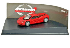 Pauls model art micro champs 1/87 Scale Mclaren F1 road car Red Cased