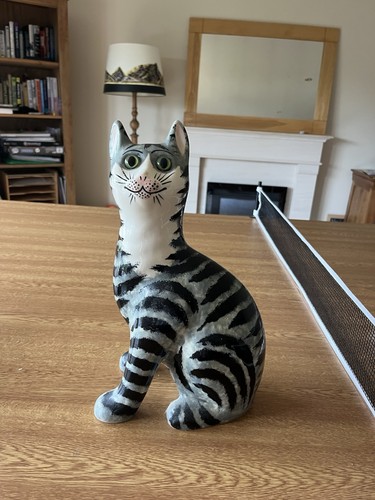 Wemyss ware tabby cat - ware,