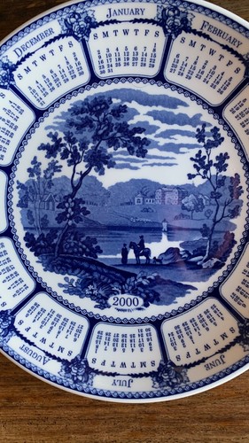 Wedgewood blue landscape - wedgewood,