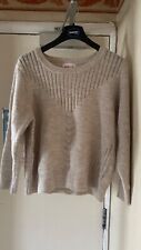 Afibel Beautiful Cream/Beige Jumper Size 16. USE ONCE. GREAT CONDITION