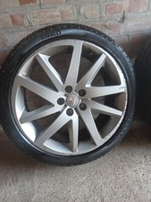 GENUINE SEAT IBIZA FR  17” 10 SPOKE  ALLOYS WITH PIRELLI TYRES - COLLECTION ONLY