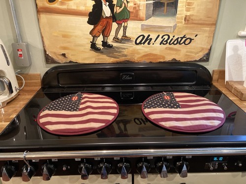 Pair american flag chefs - flag,