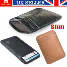 Slim Card Case Leather Card