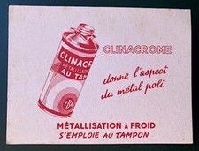ANTIQUE BLOTTER - CLINACROME - cold metallization
