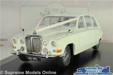 DAIMLER DS420 LIMOUSINE MODEL CAR WEDDING WHITE 1:43 OXFORD DS001W DS 420 K8