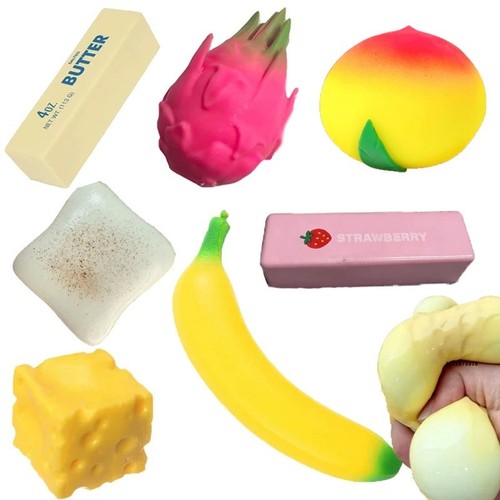 Giant squishy banana - squishy, stress