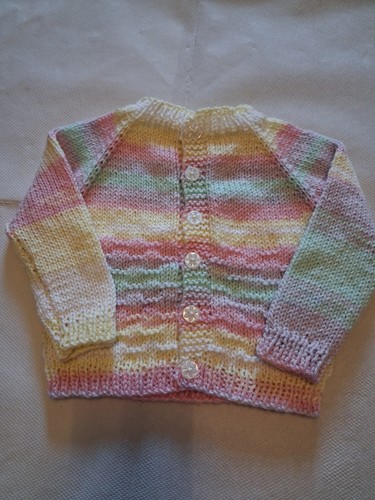 Hand knitted baby cardigan - knitted,