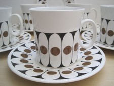 5 x 1960s Hostess Tableware