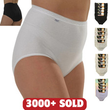 12 Pack Ladies Briefs Maxi